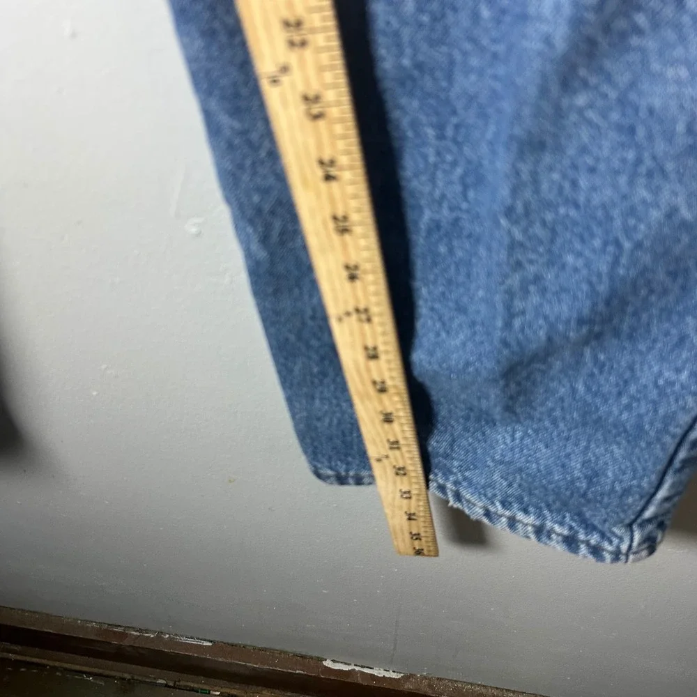 LL‎ Bean Mens Jeans Blue Classic Fit Straight Leg Denim Pants Size 38x32